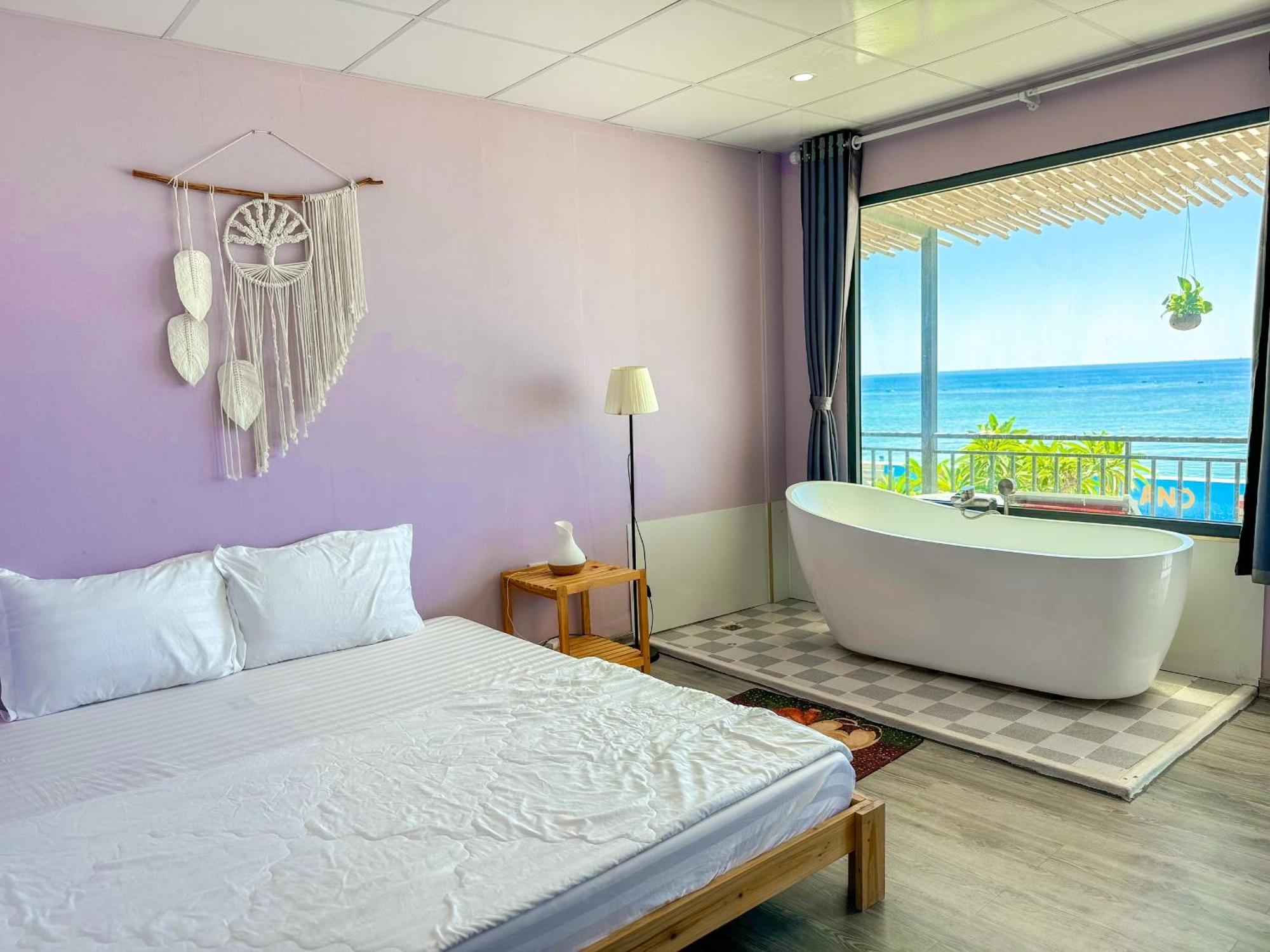 Beach Villa Phu Quy Cu Lao Thu Exteriör bild